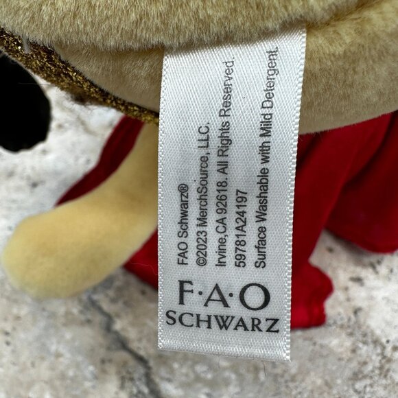 FAO Schwarz Glow Brights King Lion Plush 23” Lights & Sound Stuffed Crown Cape - Picture 6 of 12